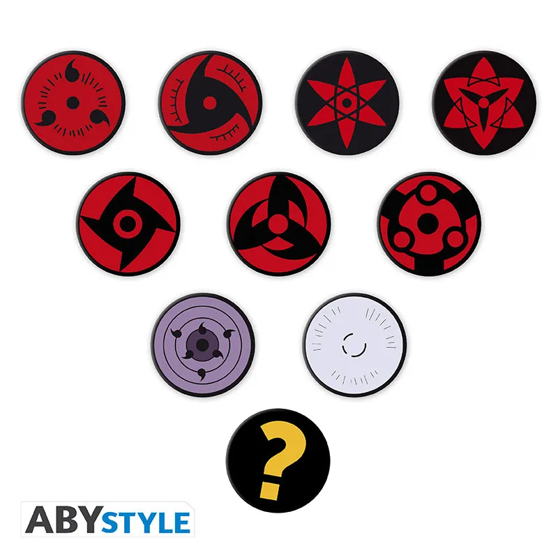 NARUTO SHIPPUDEN - Badge Surprise bag 5cm - 1 Unidade Aleatória